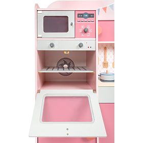 small foot Wooden Kitchen Gourmet Pink