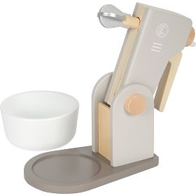 small foot Wooden Kitchen Mixer 2 in 1 Tasty Grey