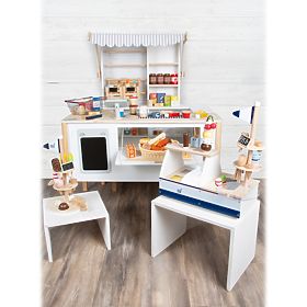 Small Foot Wooden multifunctional stand Fresh