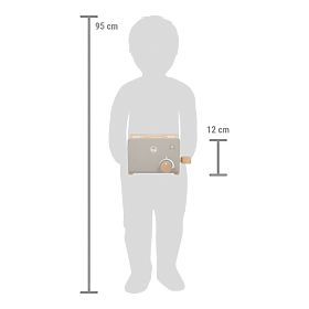 small foot Wooden Toaster Tasty Grey, small foot