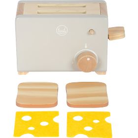 small foot Wooden Toaster Tasty Grey