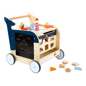 Small Foot Wooden walker Whale