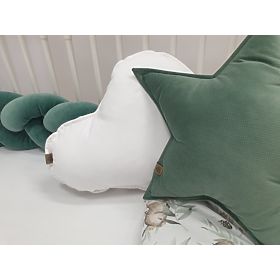 Star pillow - green