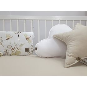 Star pillow - light beige
