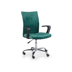 Student swivel chair DORAL - green