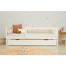 Children's bed Teddy Plus - white, Ourbaby®