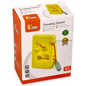 Threading Maze - Yellow Cheese for Mouse, Viga