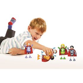 Tidlo Wooden Figures Superheroes, Tidlo