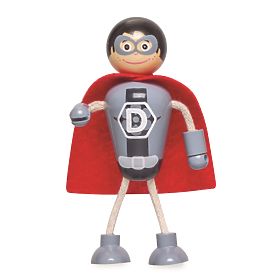 Tidlo Wooden Figures Superheroes