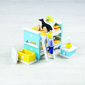 Tidlo Wooden furniture children's room yellow
