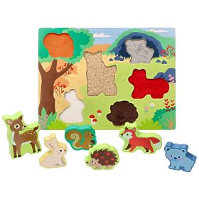 Touch Puzzle 3D Forest Animals
