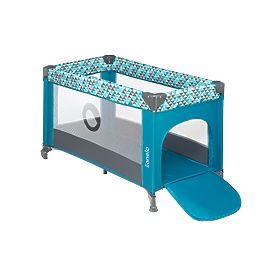 Travel cot Stefi - Green Turquoise