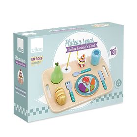 Vilac Activity Board Tray with Food