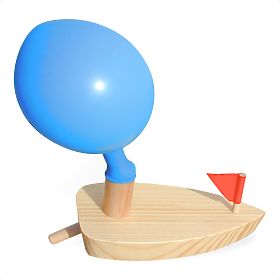 Vilac Balloon-Powered Boat