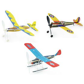 Vilac Construction Set Airplane with Wind-Up Propeller 1 pc, Vilac