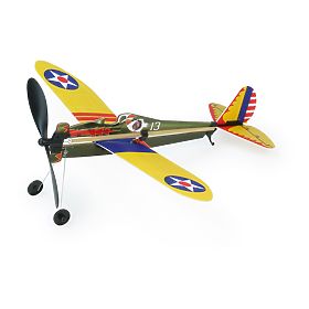 Vilac Construction Set: Airplane with Wind-Up Propeller 1pc Green, Vilac