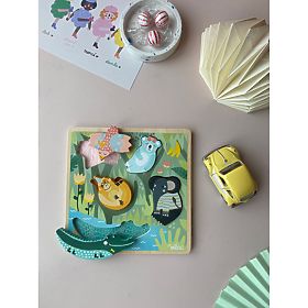 Vilac Sensory insertion puzzle Jungle