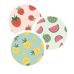 Vilac Set of 3 Suitcases Delicious Fruit Sarah Betz, Vilac