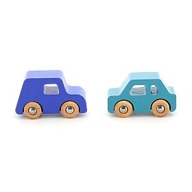 Vilac Set of 4 Wooden Cars City Vilacity