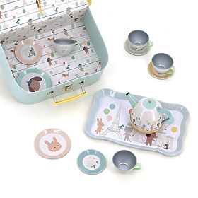 Vilac Tea Set with Sound 14 Pieces, Vilac