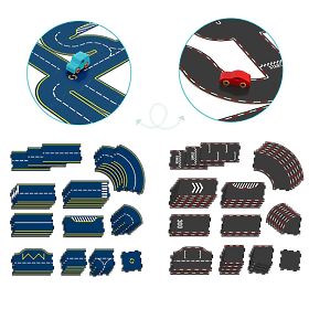 Vilac Vilacity Double-Sided Racing Track