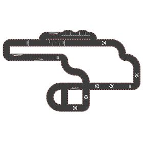 Vilac Vilacity Double-Sided Racing Track