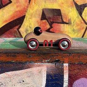 Vilac Wooden Car Old Sport Compet Natural, Vilac