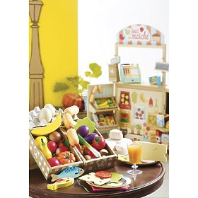 Vilac Wooden fruit and vegetable set