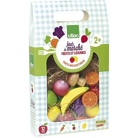 Vilac Wooden fruit and vegetable set