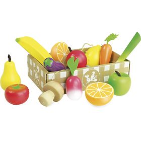 Vilac Wooden fruit and vegetable set