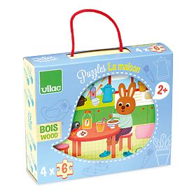 Vilac Wooden puzzle House