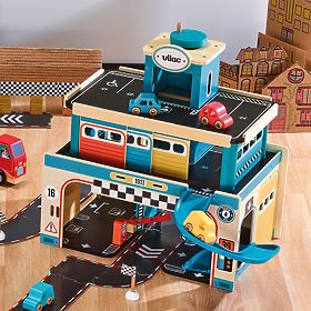 Vilac Wooden Vintage Garage Vilacity