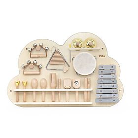 Wall Panel with Musical Instruments
