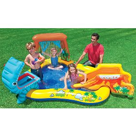 Water Pool Children's Playground with Slide and Fountain Intex 57444, INTEX