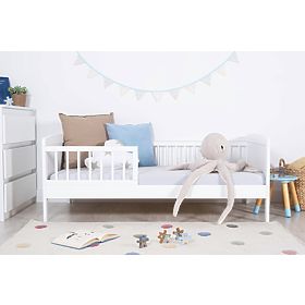 Junior Children's Bed White 160x70 cm