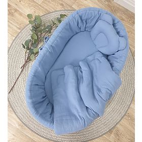 Crib Bedding Set - Blue