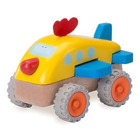 Wonderworld Wooden Mini Airplane Chick, Wonderworld