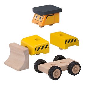 Wonderworld Wooden Mini Bulldozer, Wonderworld