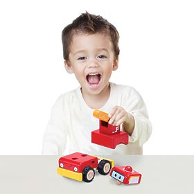 Wonderworld Wooden Mini Fire Truck, Wonderworld