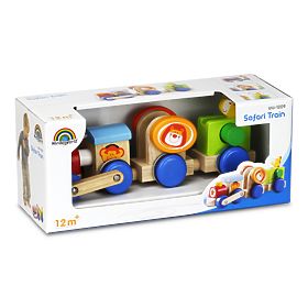 Wonderworld Wooden Safari Train