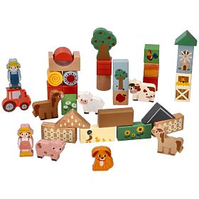 Wooden Blocks - Farm Adventure