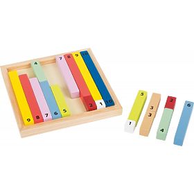 Wooden Blocks for Learning Counting