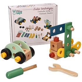 Wooden Construction Set 40 Pieces