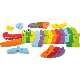 Wooden Crocodile ABC Learning, Sfd