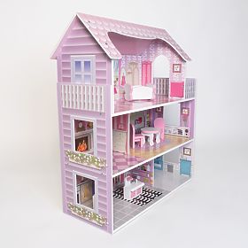 Wooden Dollhouse Bella
