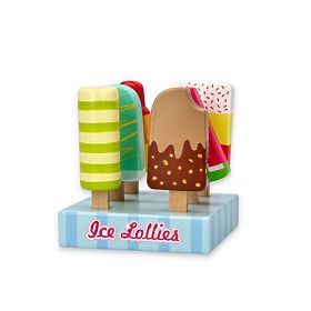 Wooden Ice Cream Popsicles