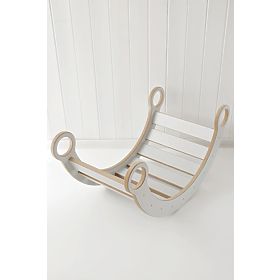 Wooden Montessori Swing S - White