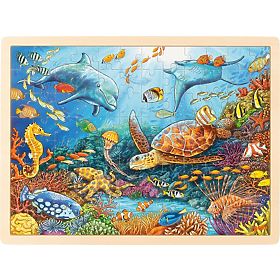 Wooden Puzzle - Coral Reef