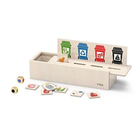 Wooden Puzzle for Learning Waste Sorting, Viga