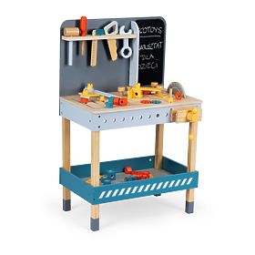 Wooden Workshop with Tools - 47 pcs ECOTOYS